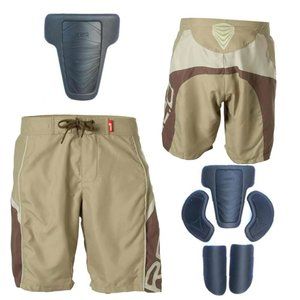 $140 Red by Burton Impact Shorts Protection Hip Butt Padded Pant Protective Gear